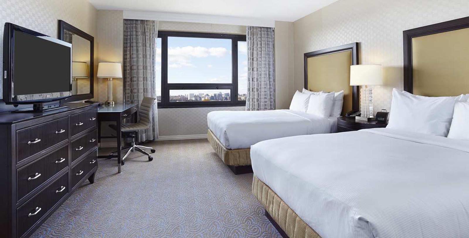 Image of Guestroom Interior, Washington Hilton, Washington, DC, 1965, Member of Historic Hotels of America, Location Map